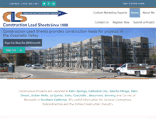 Tablet Screenshot of constructionleadsheets.com